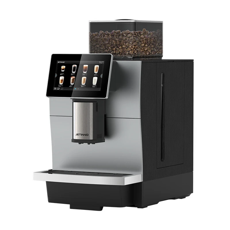 Café de leche fresca para la oficina